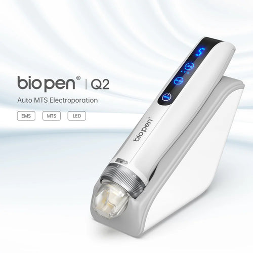 Bio Pen Q2 - 3-in-1 Microneedling Pen With LED Light Therapy and Microcurrent